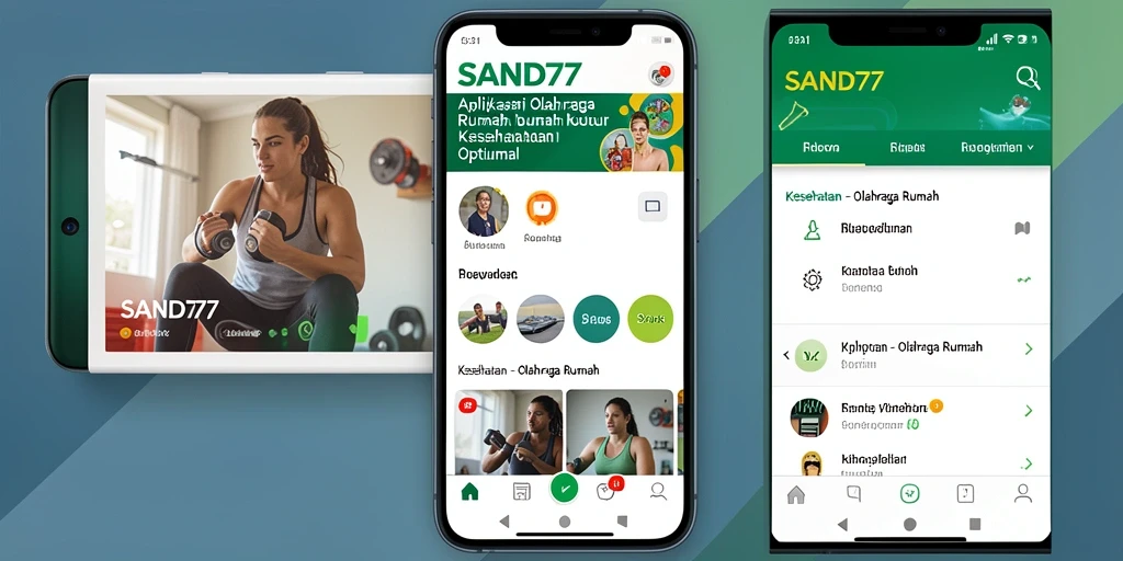 Tampilan antarmuka SAND77 yang sederhana dan fungsional.