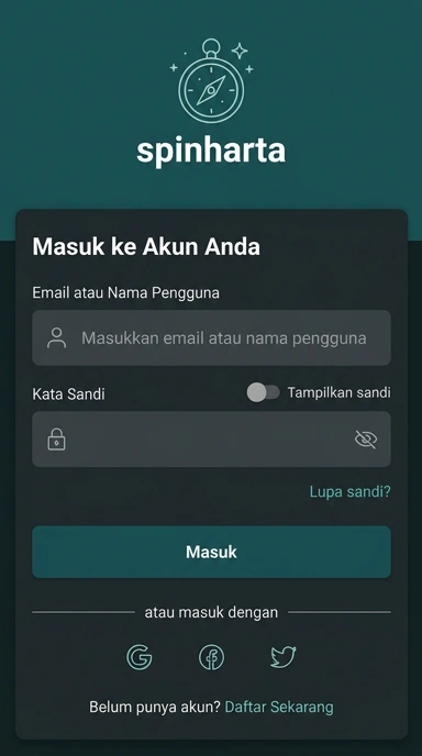 Panduan Masuk Akun Spinharta untuk Pengguna Android