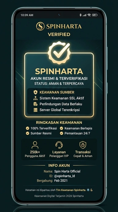 Kanal Resmi Spinharta untuk Pengguna Android Indonesia